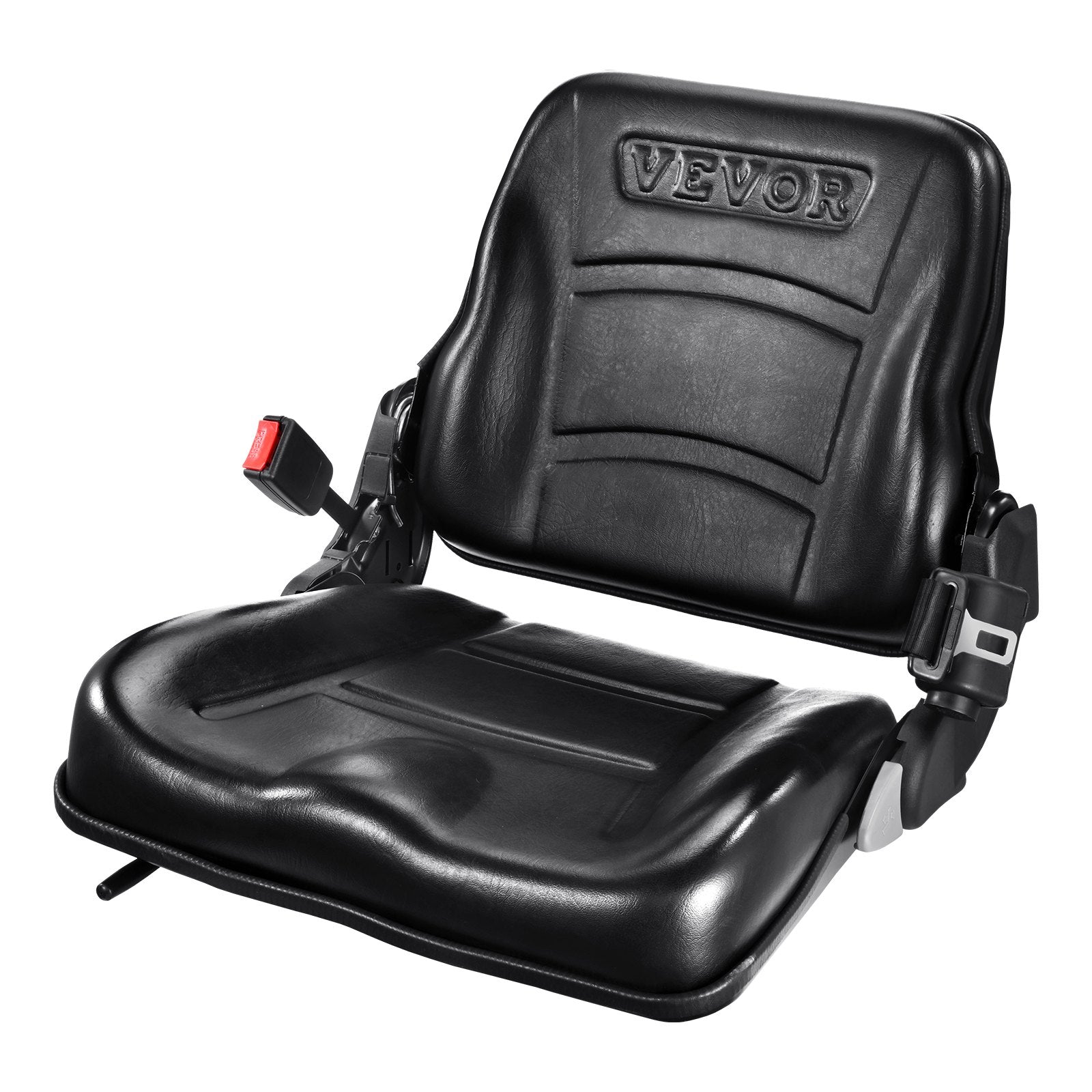 Universal Forklift Seat Fold Down Tractor Seat with Seatbelt Micro Switch