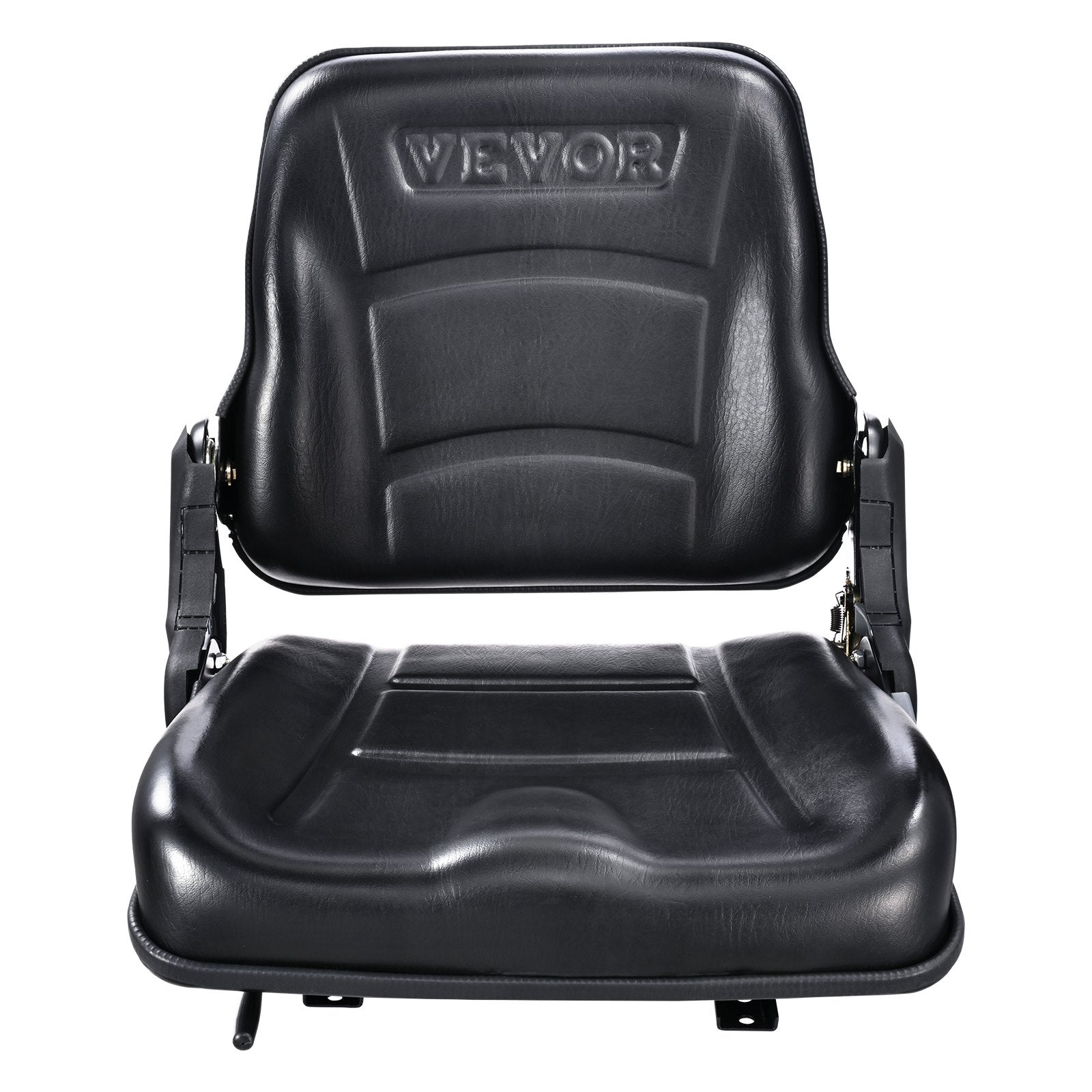 Universal Forklift Seat Adjustable Backrest Foldable Safety Switch