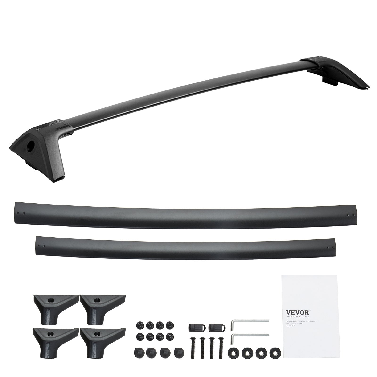 Roof Rack Cross Bars for Toyota RAV4 2020-2023, 160 lbs Load, Aluminum with Lock
