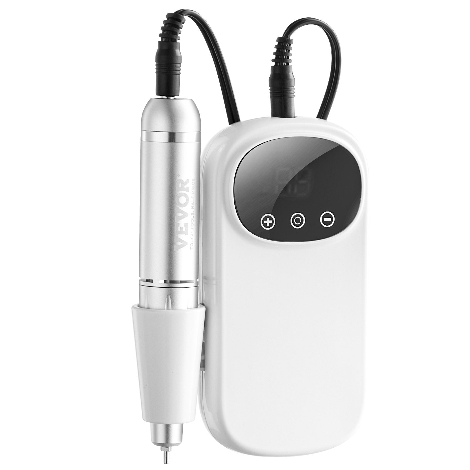 Nail Drill Electric Rechargeable 35000RPM Portable Cordless E-File LCD Display