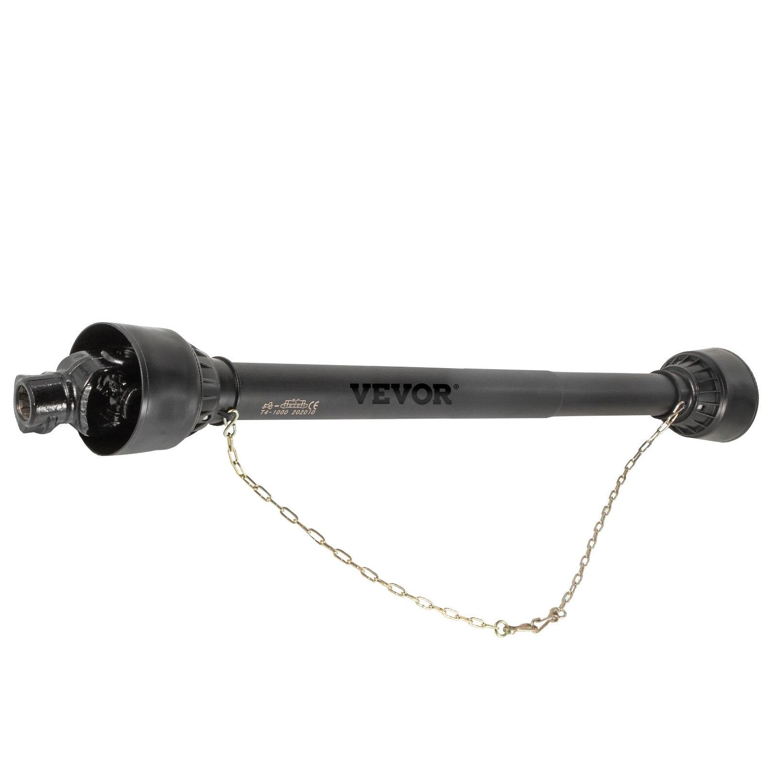 PTO Shaft 3.5cm 6 Spline Tractor Round Implement Series 4 Brush Hog Black