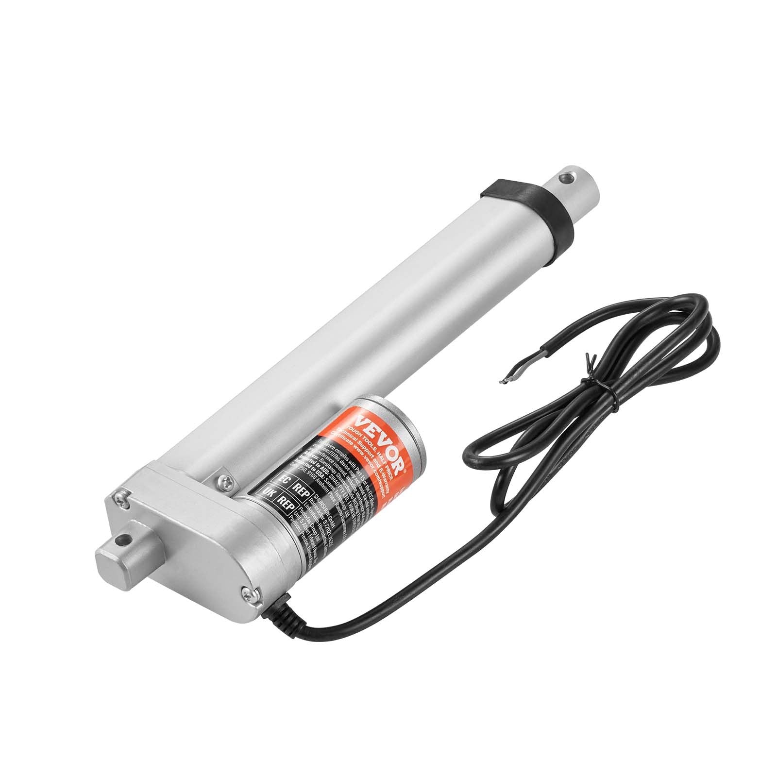 12V Linear Actuator 6 Inch High Speed 0.55"/s 1000N with Bracket IP54