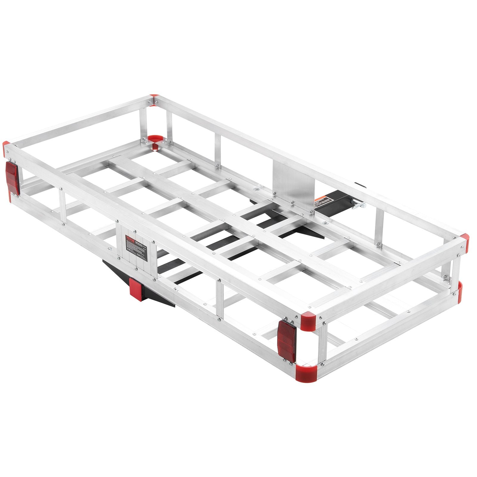 Hitch Cargo Carrier 500LB Aluminum Trailer Basket Luggage Rack 2 Inch Hitch