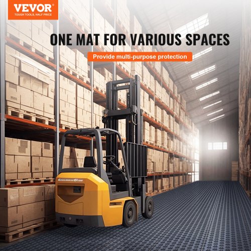 VEVOR Garage Tiles Interlocking 12 x 12 inch 50 Pack Non Slip Double Sided