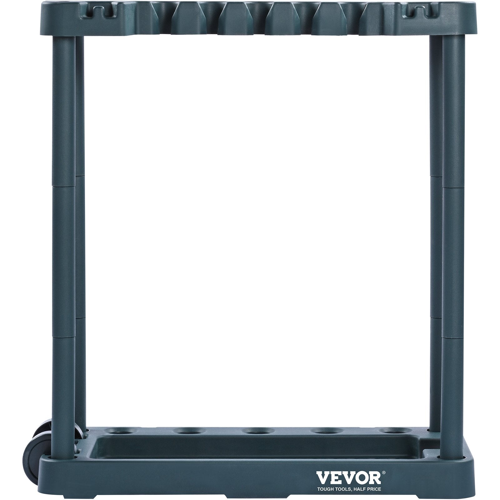 Garden Tool Organizer 10 Slots Yard Tool Tower Rack Stand Holder for Garage Shed