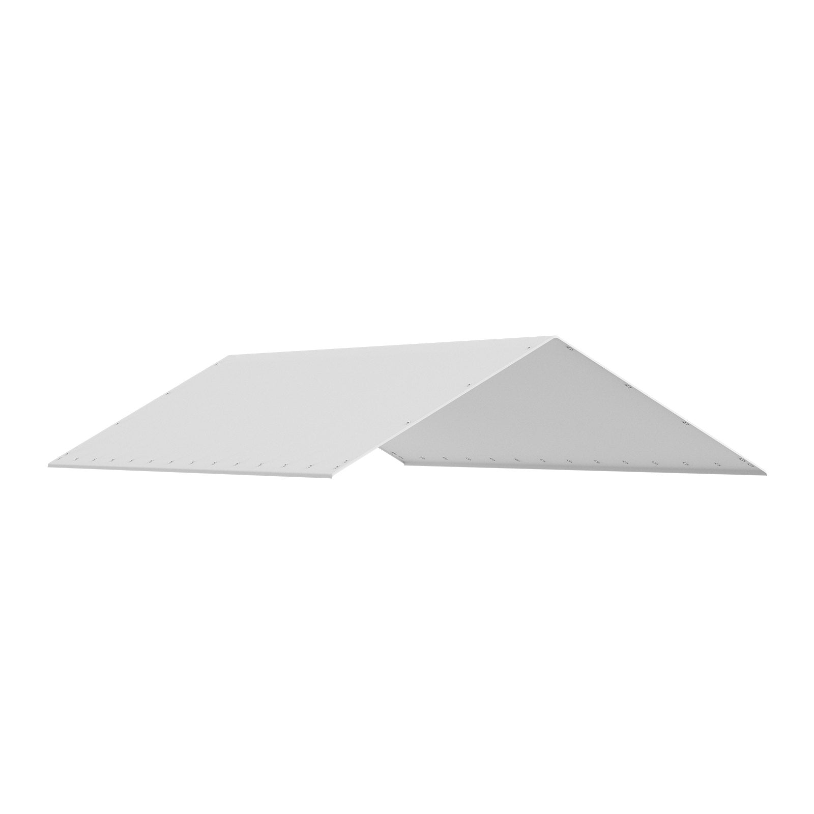 6x3m Carport Replacement Canopy Cover Waterproof UV Top Tarp White
