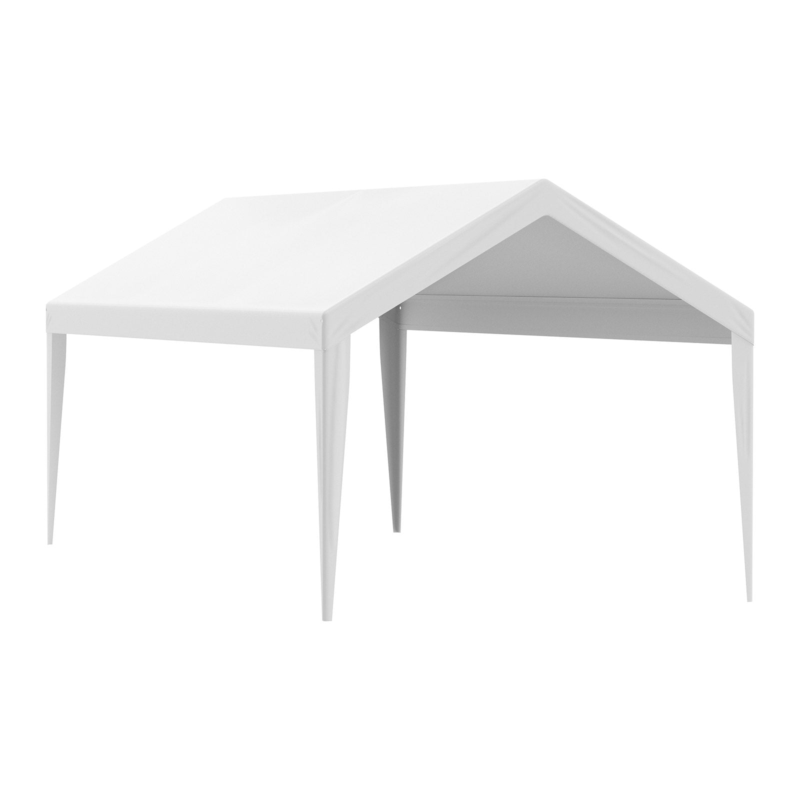 6x3m Carport Replacement Canopy Cover Waterproof UV Garage Top Tarp White
