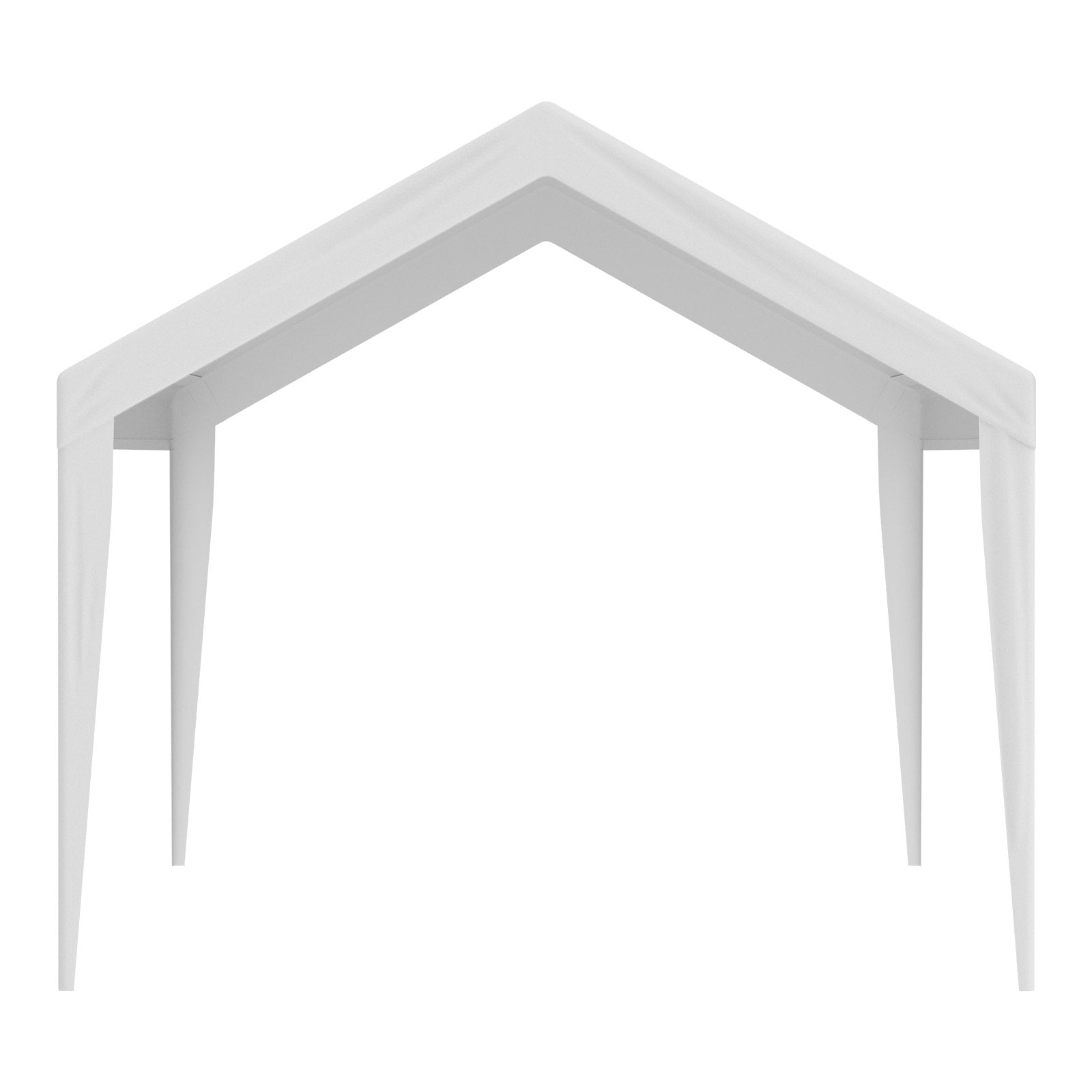 6x3m Carport Replacement Canopy Cover Waterproof UV Garage Top Tarp White