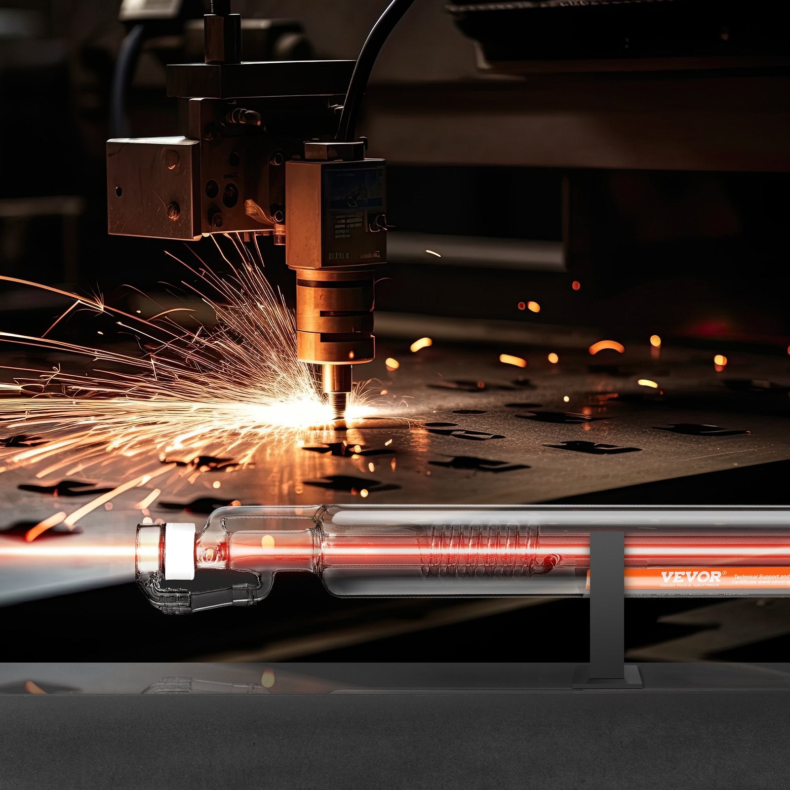 CO2 Laser Tube for Laser Engraver and Cutter Machine Glass Cutting Tube