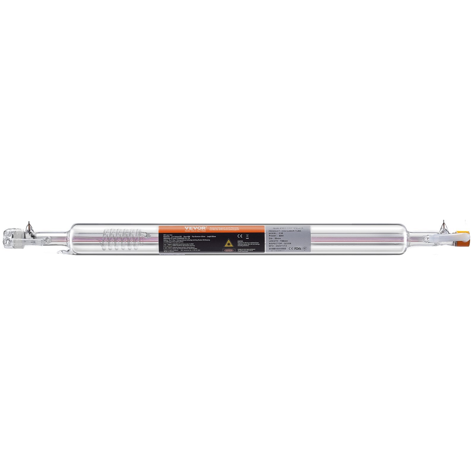CO2 Laser Tube for Laser Engraver and Cutter Machine Glass Cutting Tube