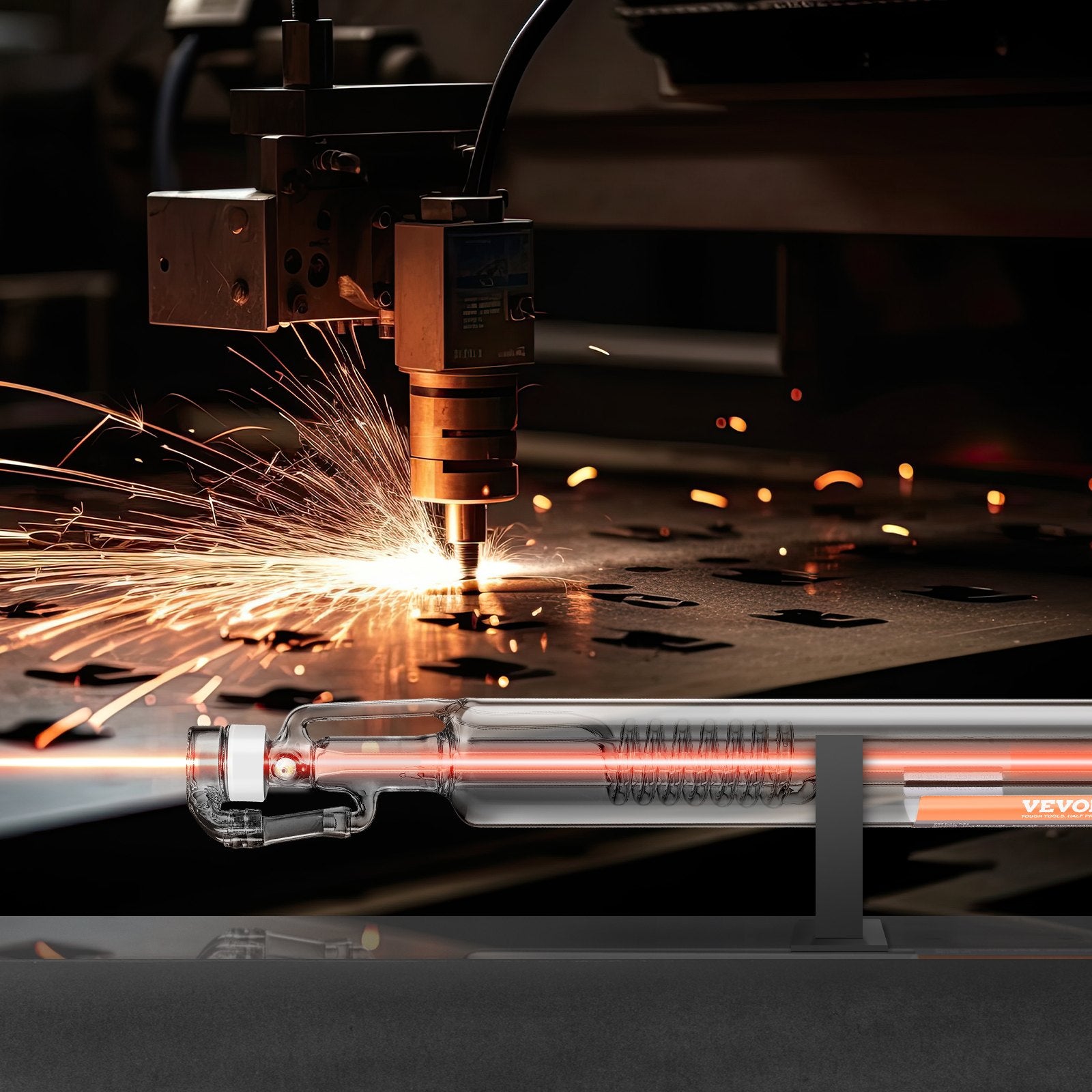 CO2 Laser Tube for Laser Engraver and Cutter Machine Glass Cutting Tube