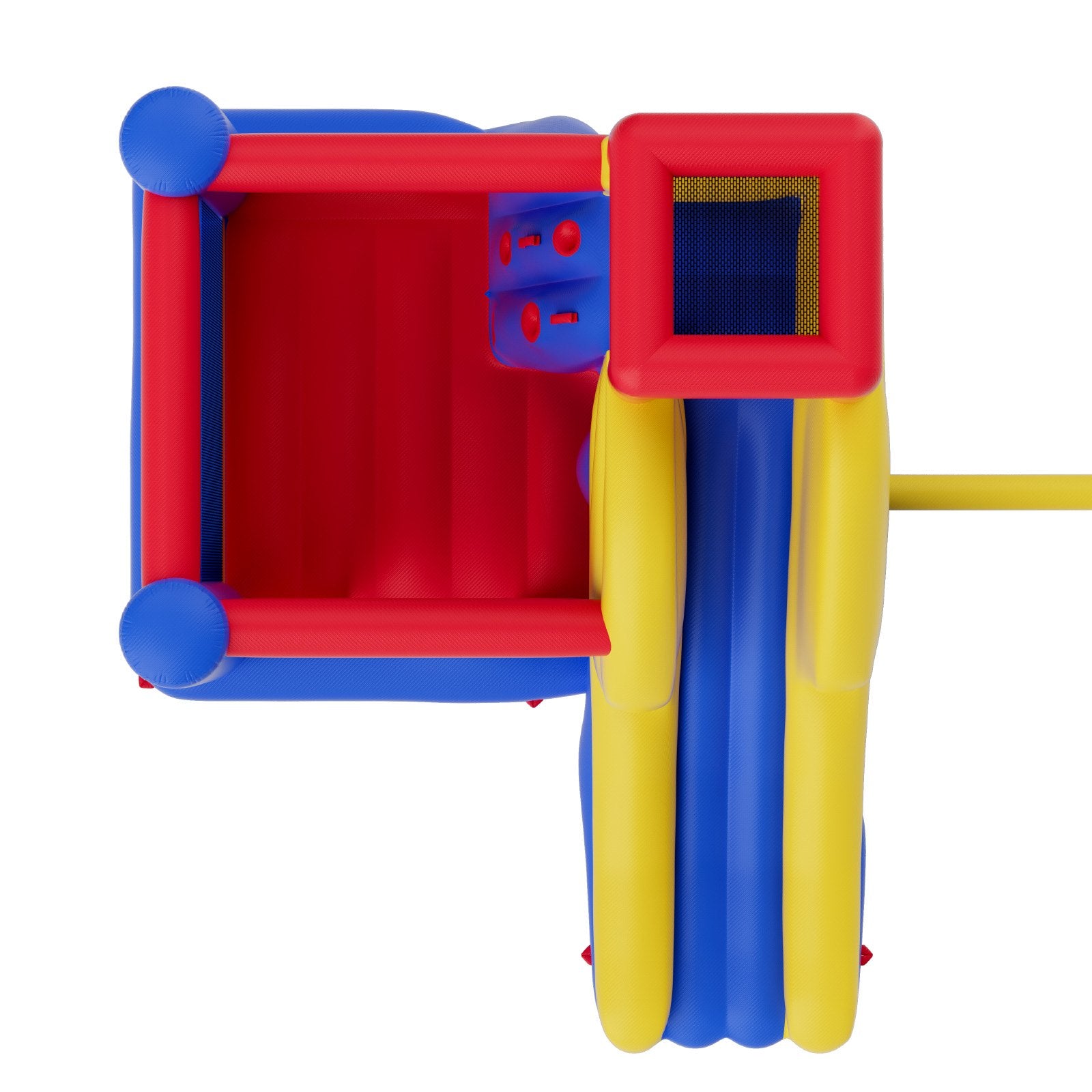 Inflatable Bounce House with Slide and Blower for Kids 3–8 Backyard Playhouse