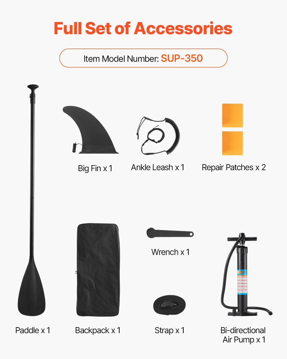 Inflatable Stand Up Paddle Board 3.53m x 89cm Ultra-Light SUP with Accessories
