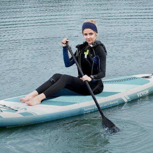 VEVOR Inflatable Stand Up Paddle Board 3048x838x152 mm Wide SUP with Accessories