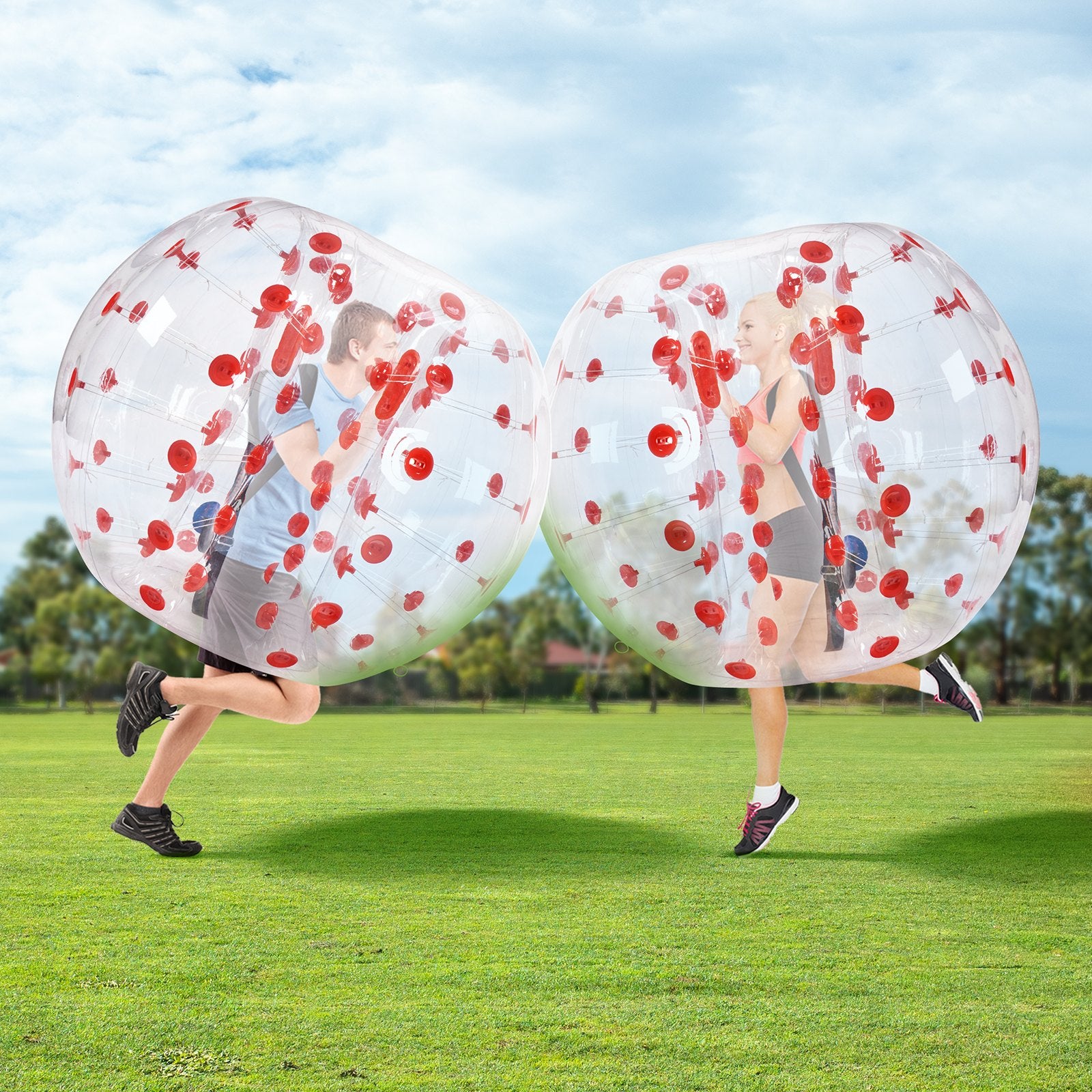 Inflatable Bumper Ball 5FT 1-Pack PVC Sumo Zorb Human Bubble Outdoor Play