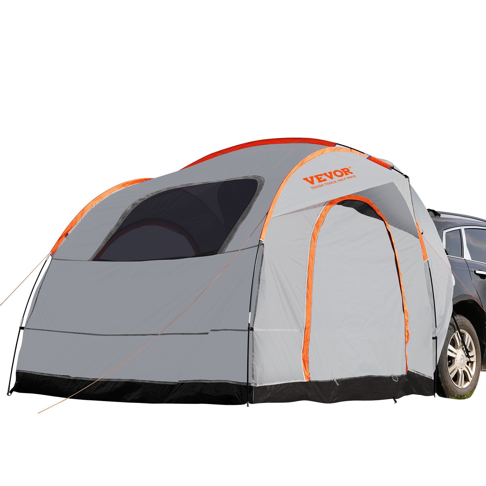 SUV Camping Tent 8'x8' PU2000mm 2-Layer for 6-8 with Rain Cover Bag