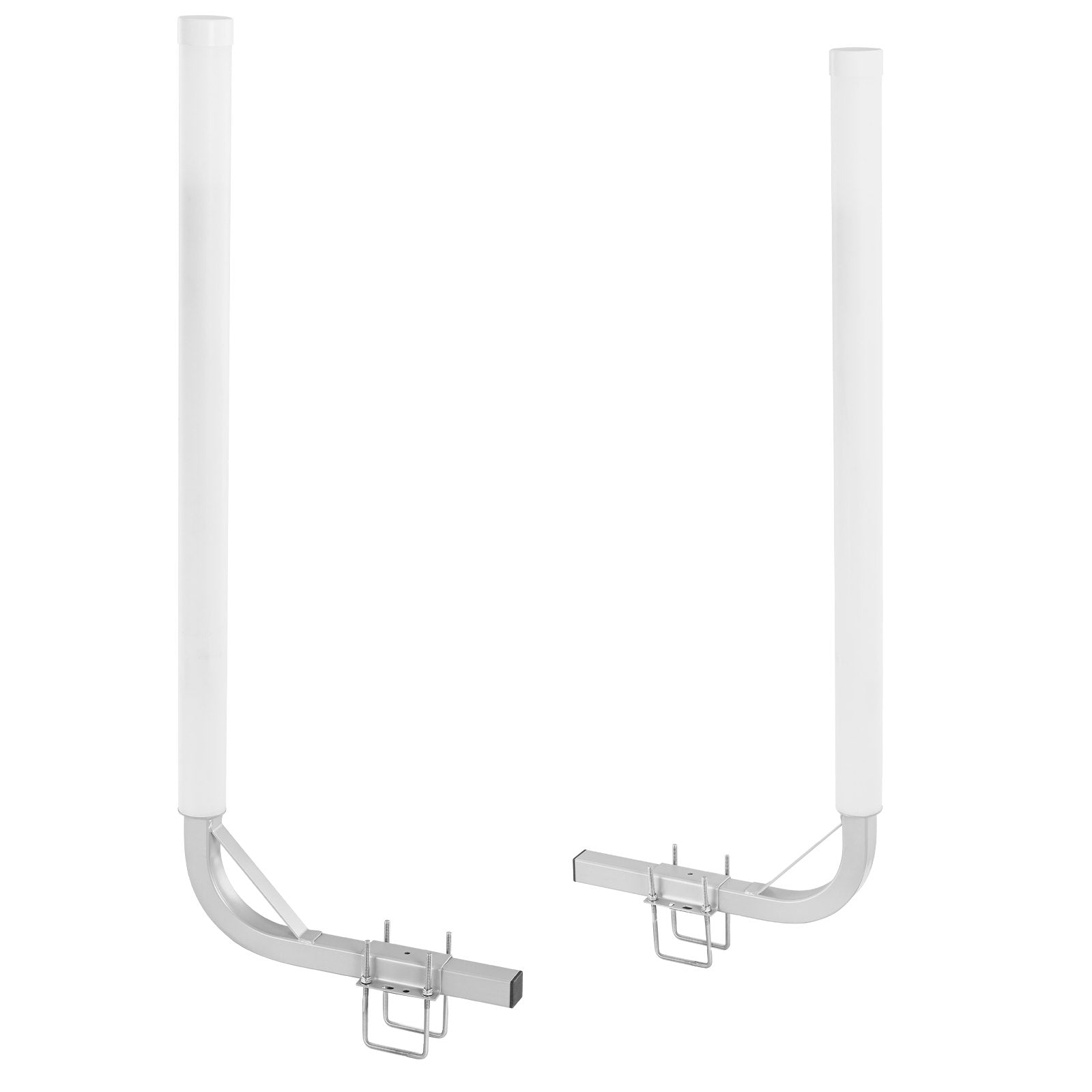 Boat Trailer Guide-Ons 1219.2mm Adjustable Steel Guide Poles with PVC Pipes