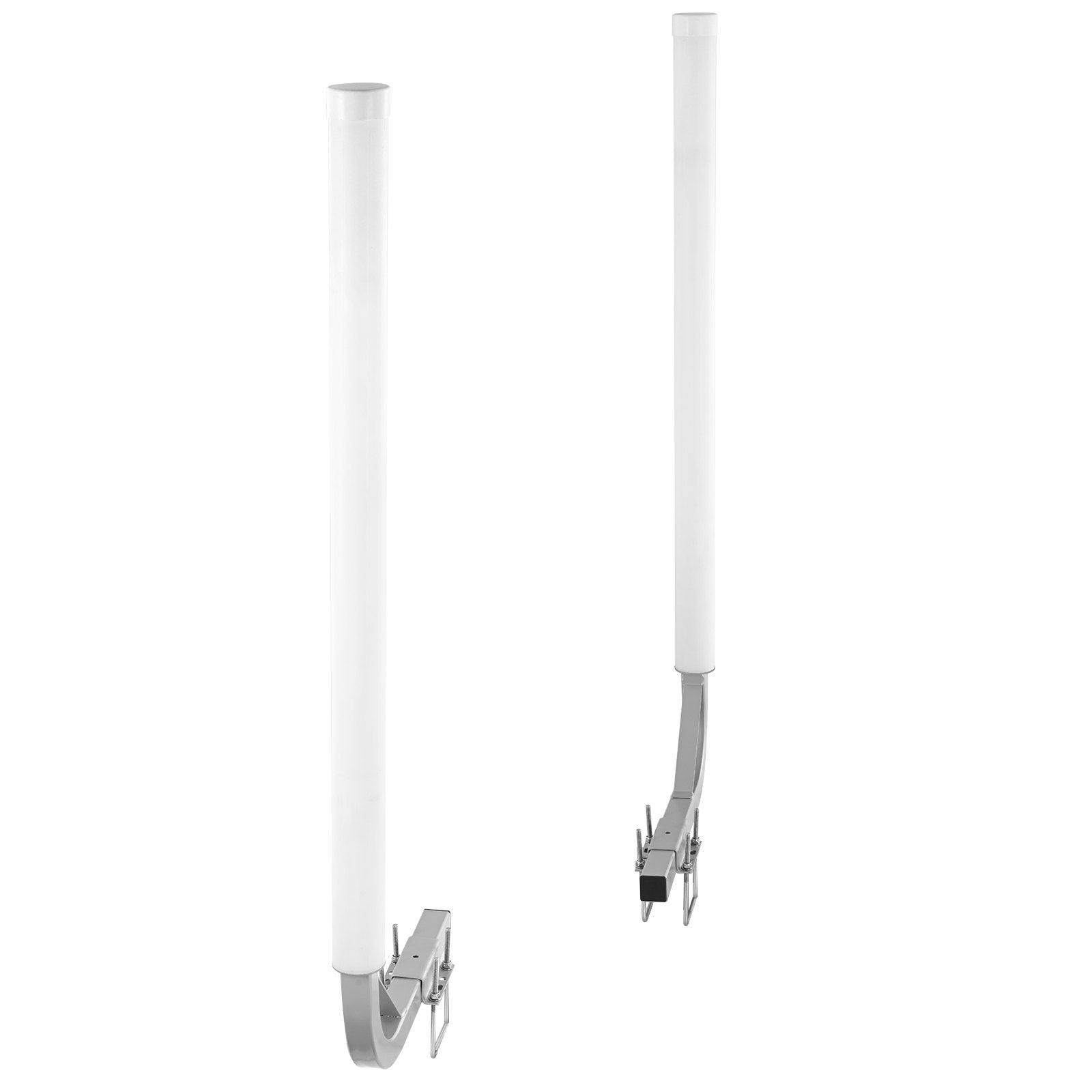 Boat Trailer Guide-Ons 1219.2mm Adjustable Steel Guide Poles with PVC Pipes