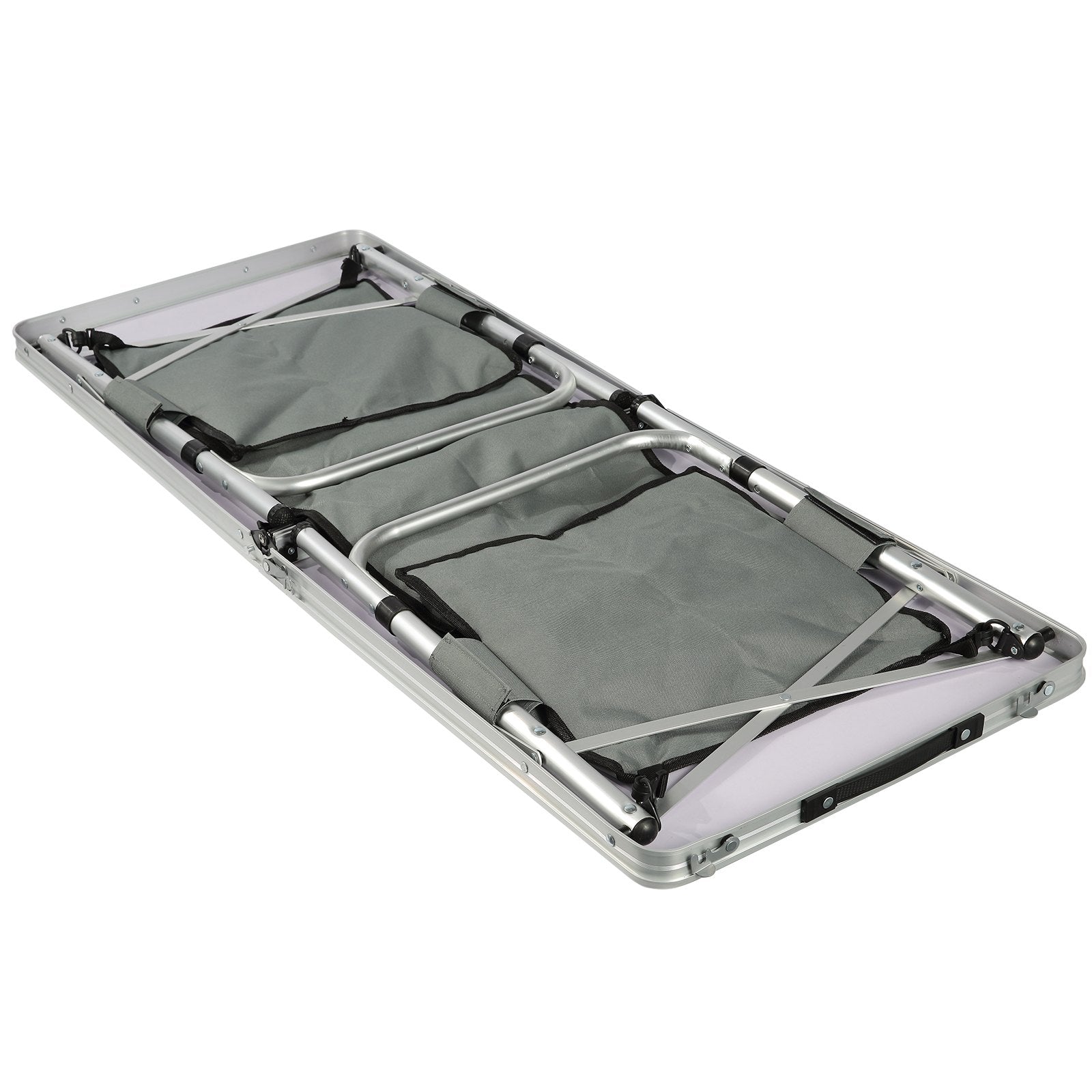 Camping Kitchen Table Folding Outdoor Table with Carrying Bag Adjustable Heights