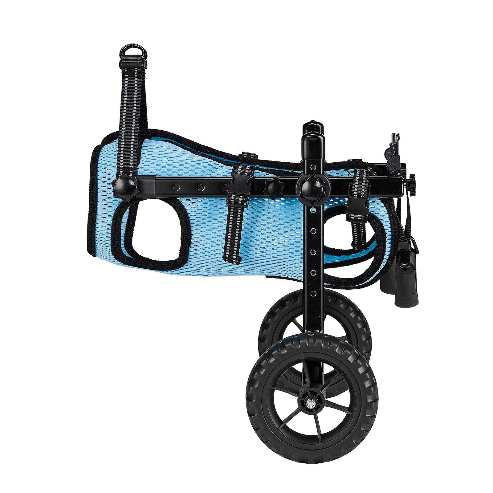 Dog Wheelchair Back Legs Adjustable 2-Wheel Pet Cart Shock-Absorbing Small