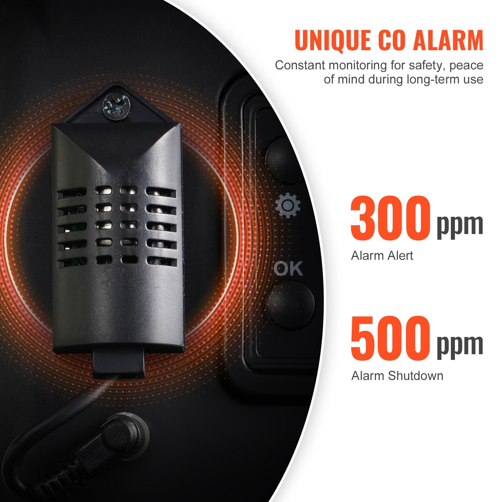 8KW Diesel Heater 12V/24V All-in-One Bluetooth Remote Display CO Alarm Vertical