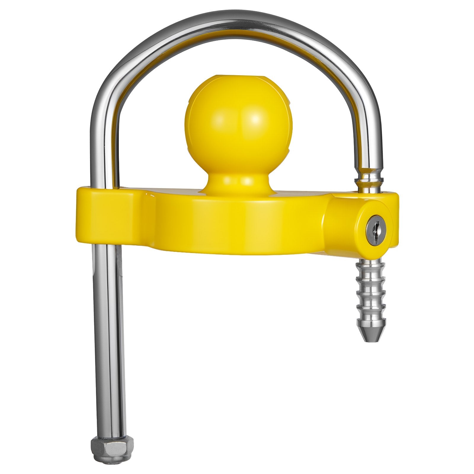 Trailer Hitch Lock Kit for 46-58.7mm Couplers, Heavy-Duty Anti-Theft with Keys