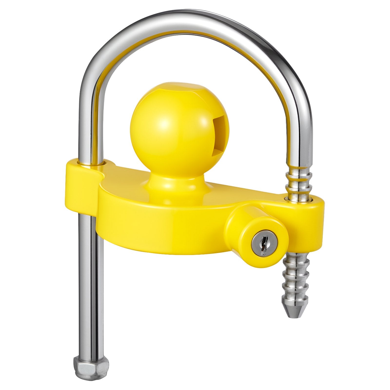 Trailer Hitch Lock Kit for 46-58.7mm Couplers, Heavy-Duty Anti-Theft with Keys