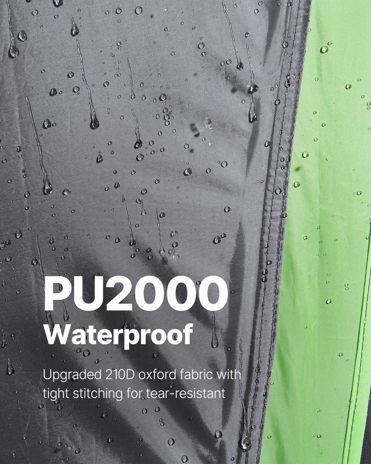 Pickup Truck Tent 8.0-8.2ft Waterproof PU2000 2-3 Person Sleeping with Awning