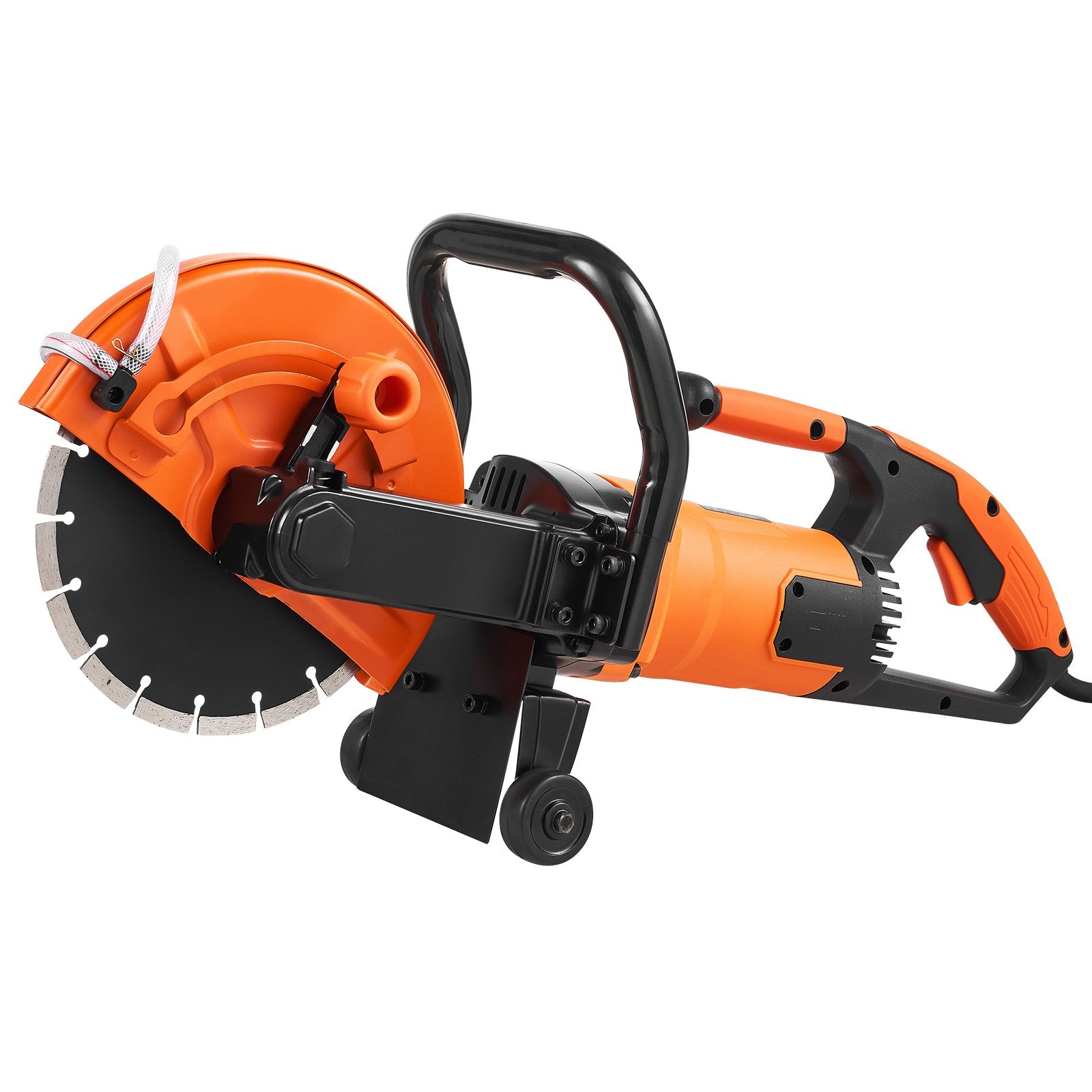 Electric Concrete Saw 9 in 2000W Circular Cutter 3.5 in Depth Wet/Dry