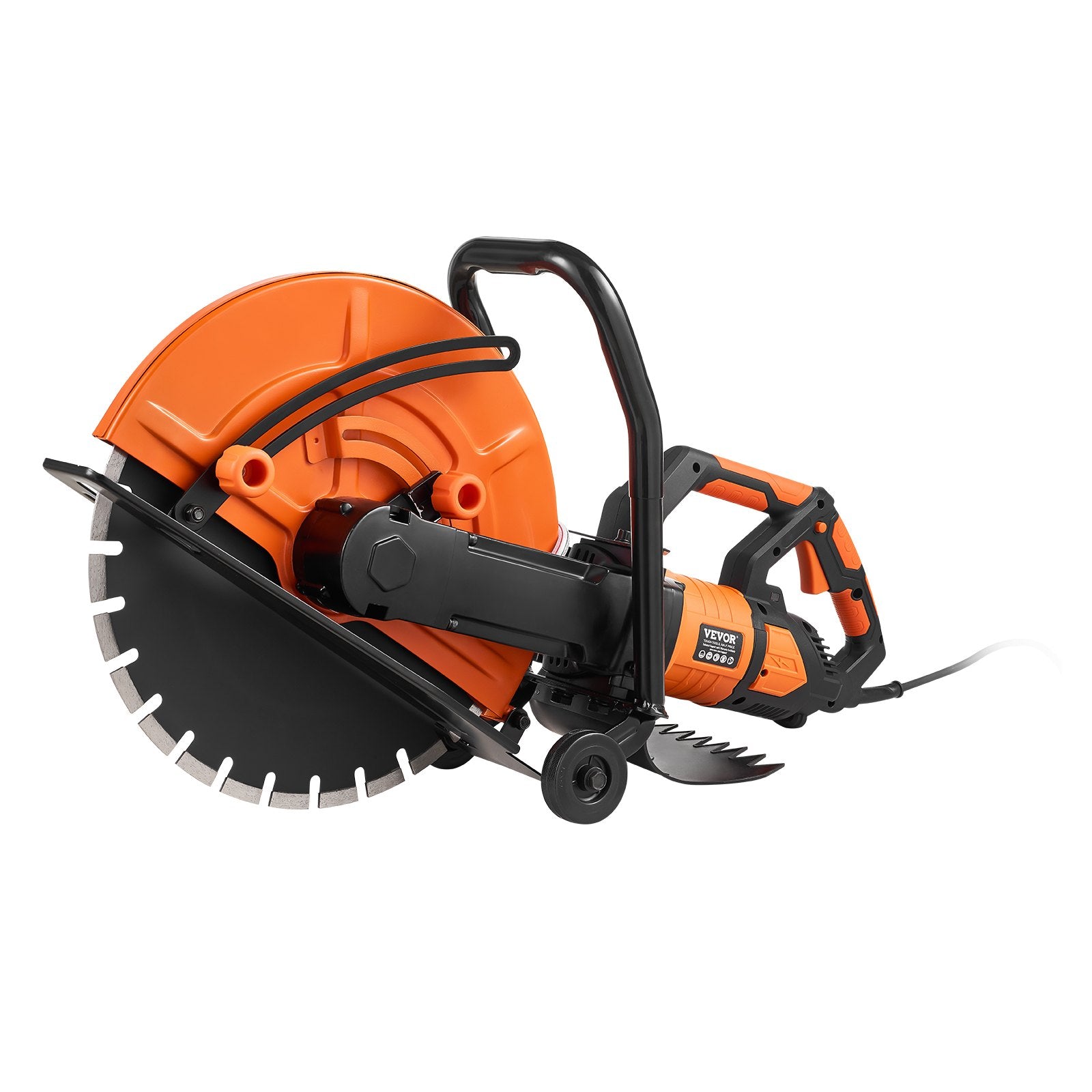 Electric Concrete Saw 16 in 2800W 15A Circular Cutter 6 in Depth Wet Saw