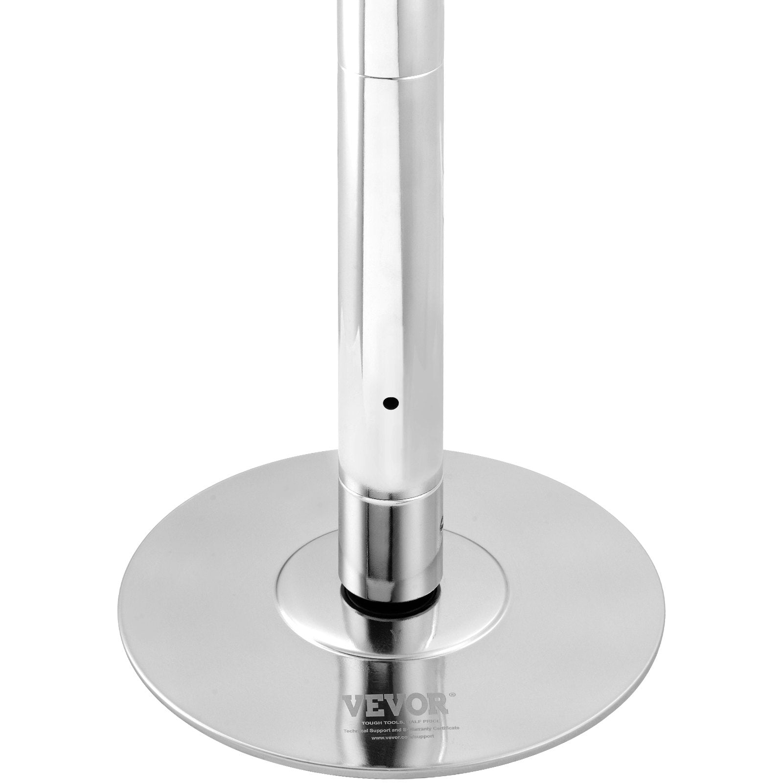 Dancing Pole 45mm Heavy-Duty Stainless Steel Spinning Static Adjustable