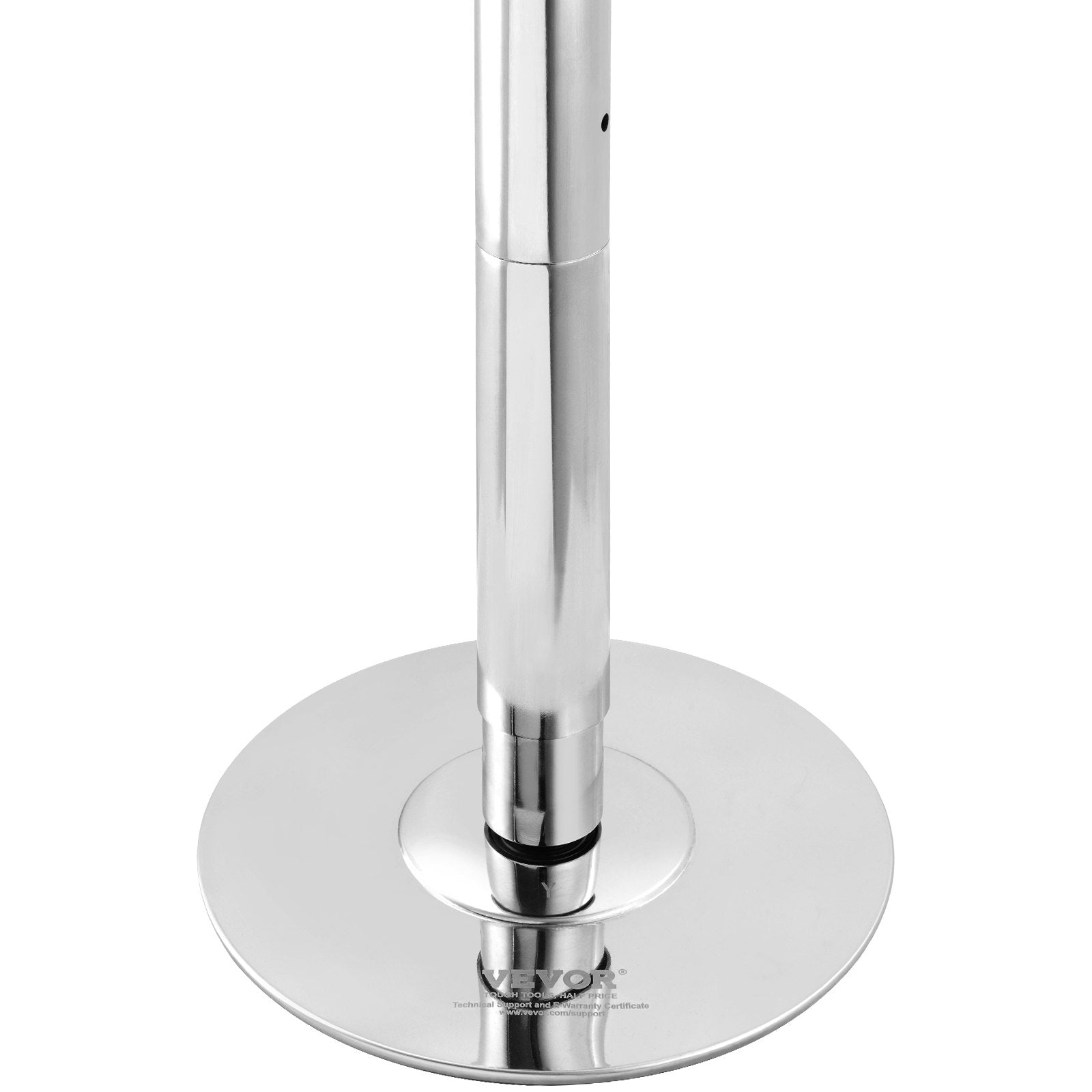 Dancing Pole 45mm Heavy-Duty Stainless Steel Spinning Static Adjustable Pro