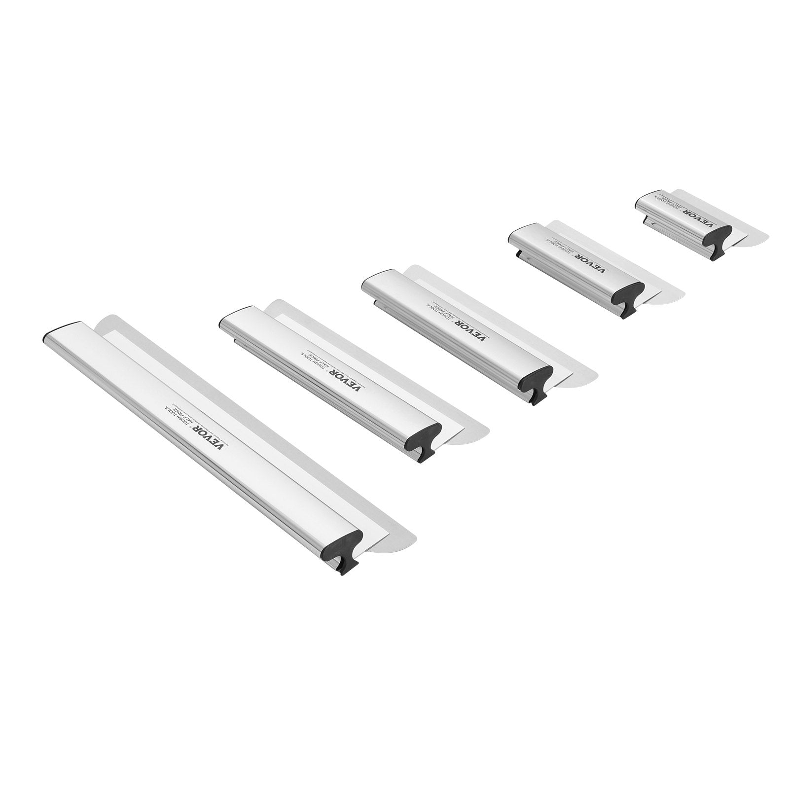 Drywall Skimming Blade Set 7/10/14/16/24in with Extension Handle