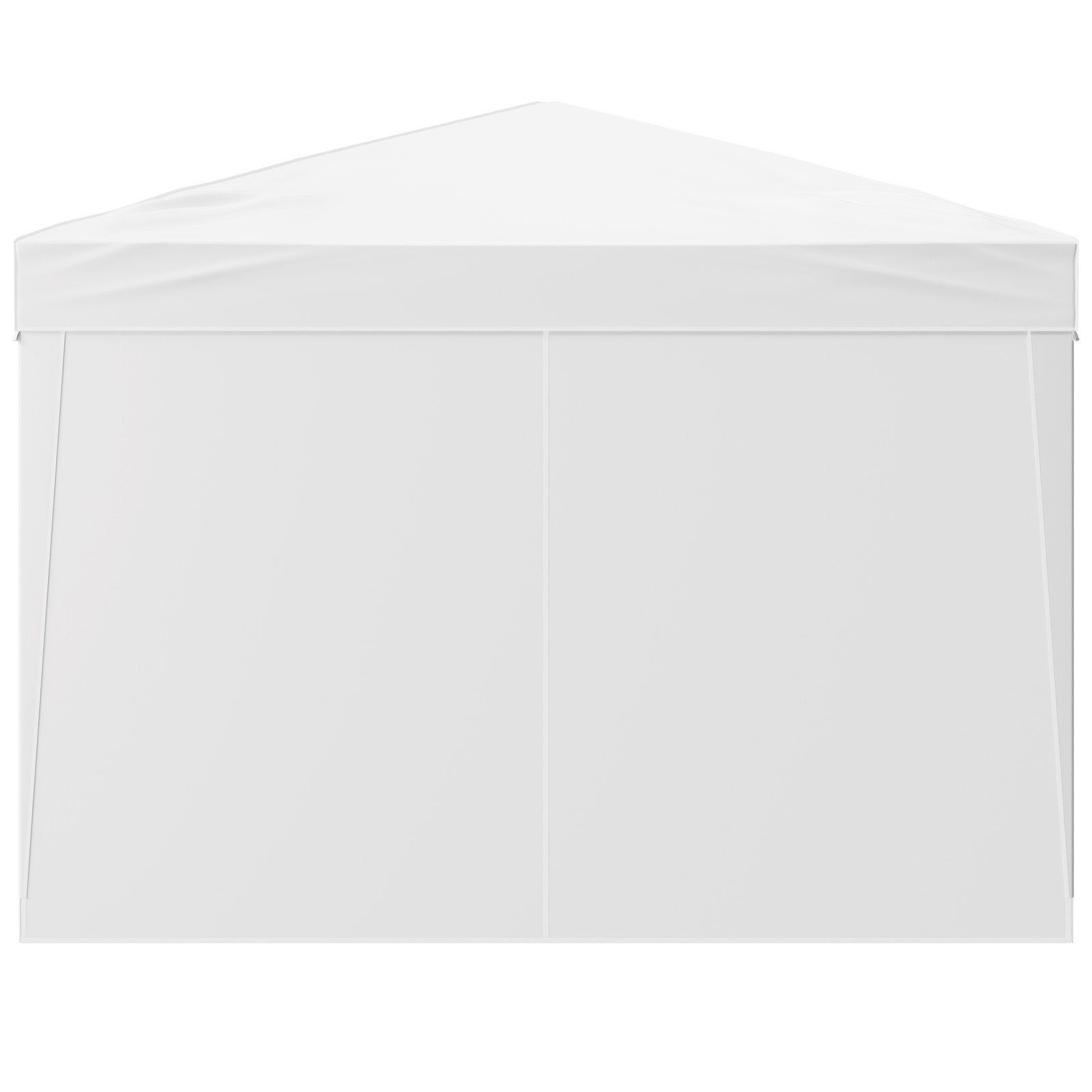 Pop Up Canopy 2.95x2.95m Instant Portable Gazebo with 3 Sidewalls & 2 Windows