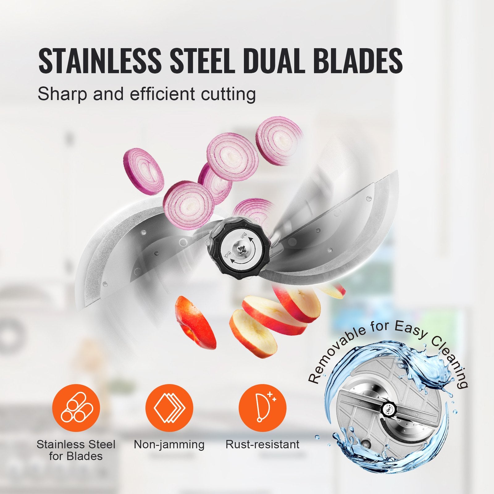 Electric Vegetable Slicer Adjustable 0-12mm Stainless Steel Commercial Cutter