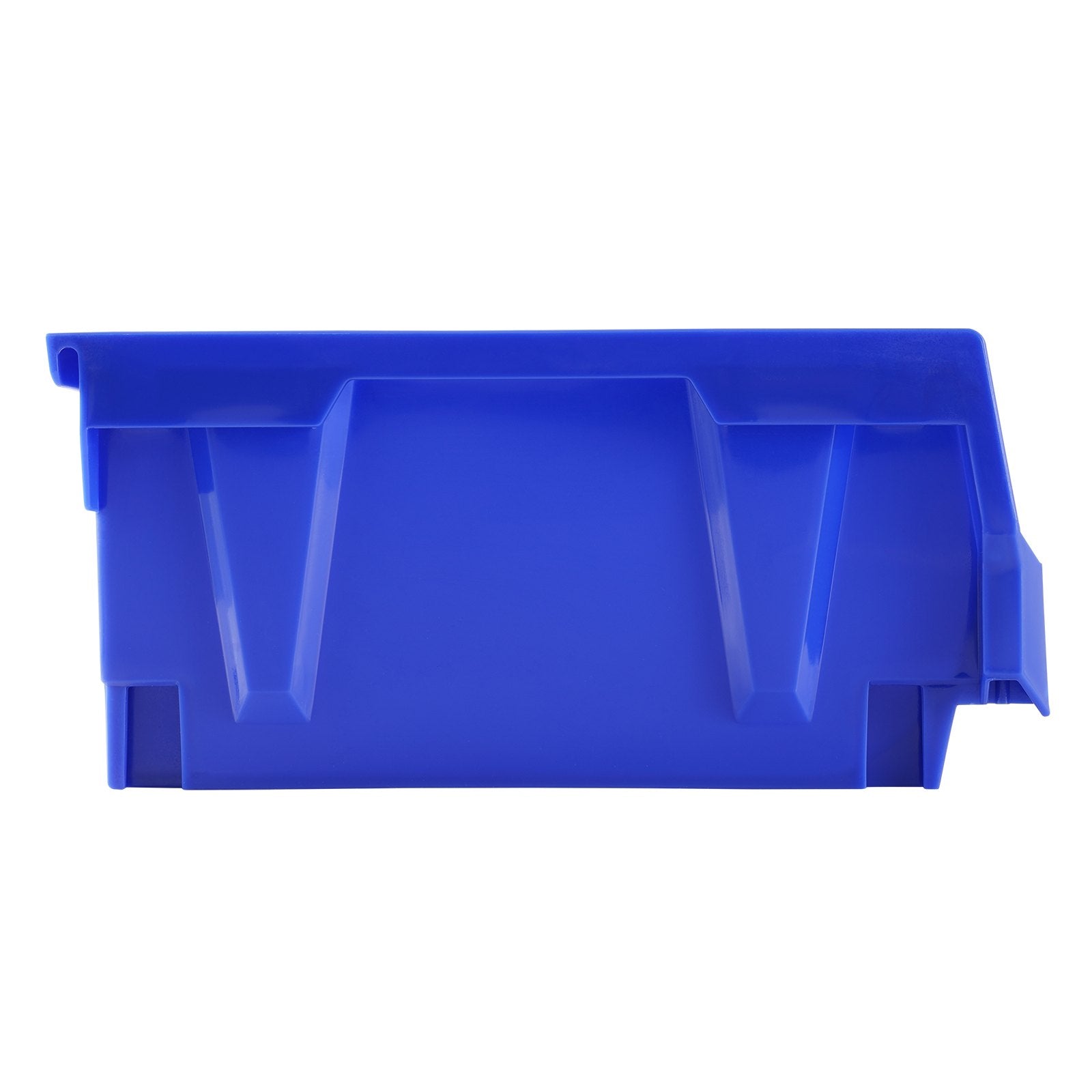 Plastic Storage Bin 276x139x128mm Hanging Stackable Organizer 12-Pack Blue/Red