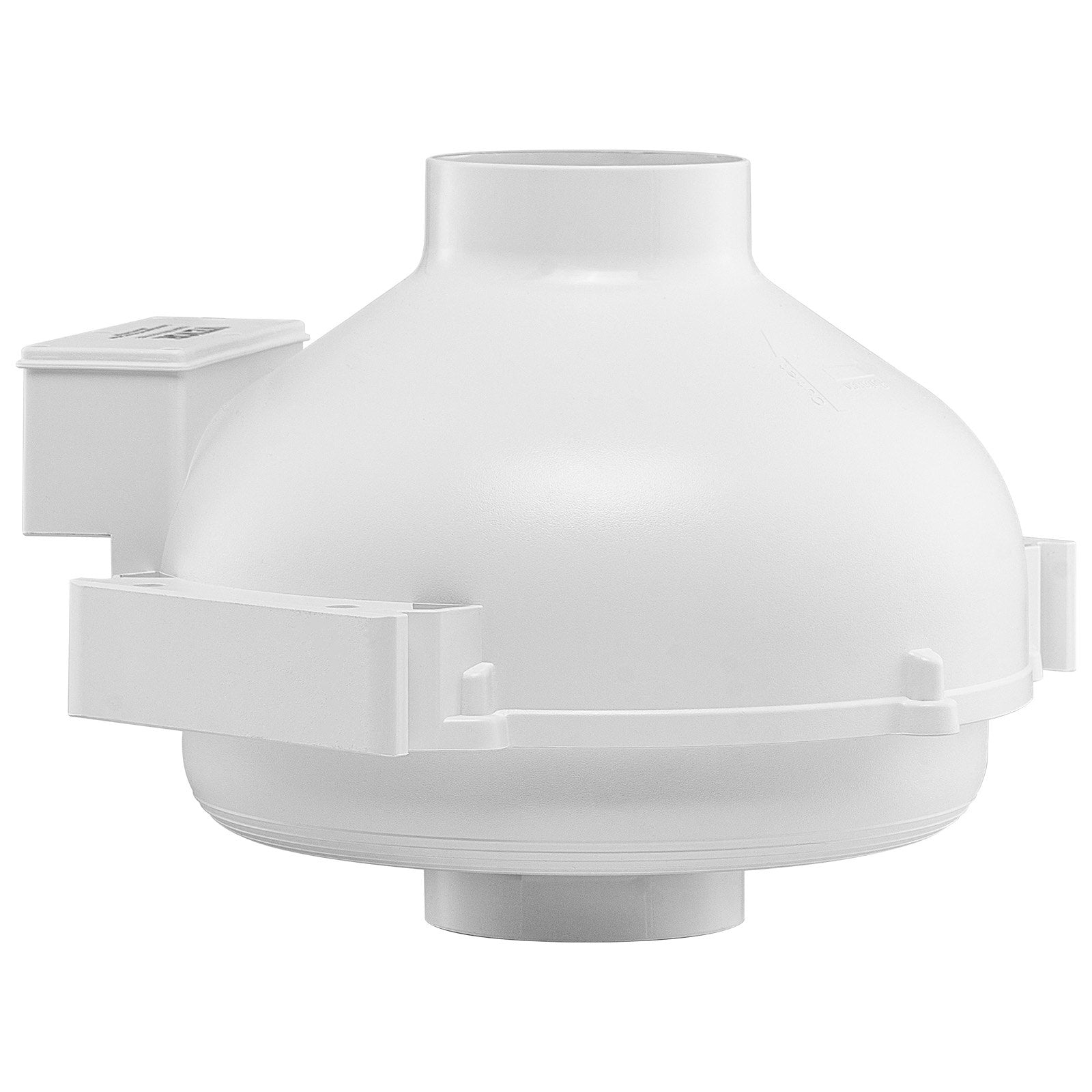 Radon Fan Installation Kit 3.5-4in Quiet 260CFM Mitigation System Indoor Outdoor