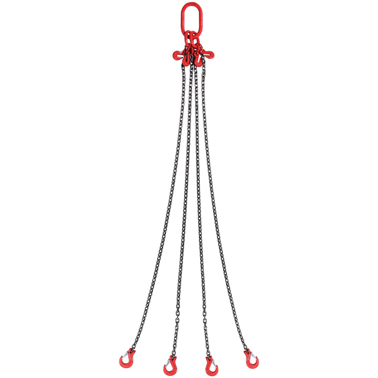 Chain Sling 6mm x 150cm G80 Engine Hoist 3 Ton Lifting Chain with 4 Hooks