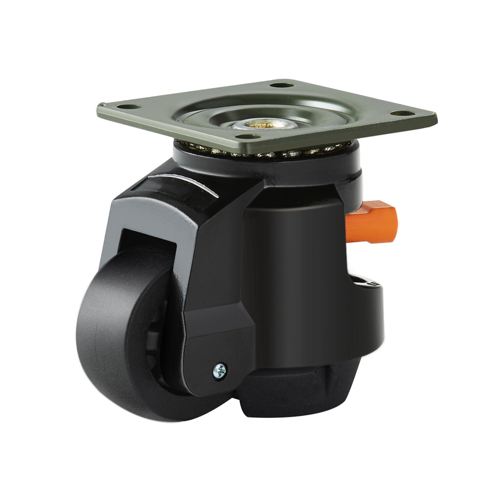 Heavy Duty 4 Pack Adjustable Leveling Casters with Swivel Wheels