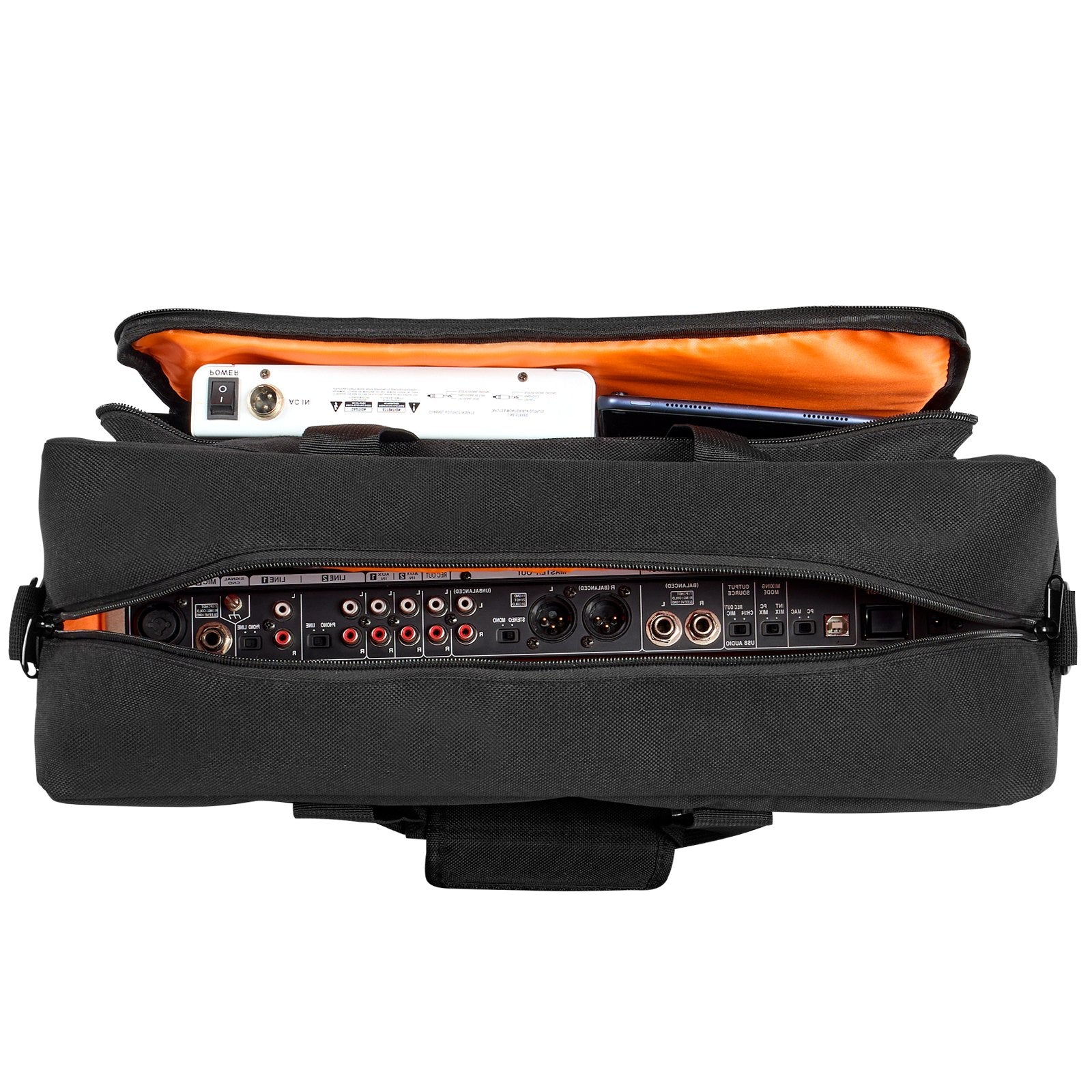 Padded DJ Mixer Bag with Removable Shoulder Strap and 1 Pocket