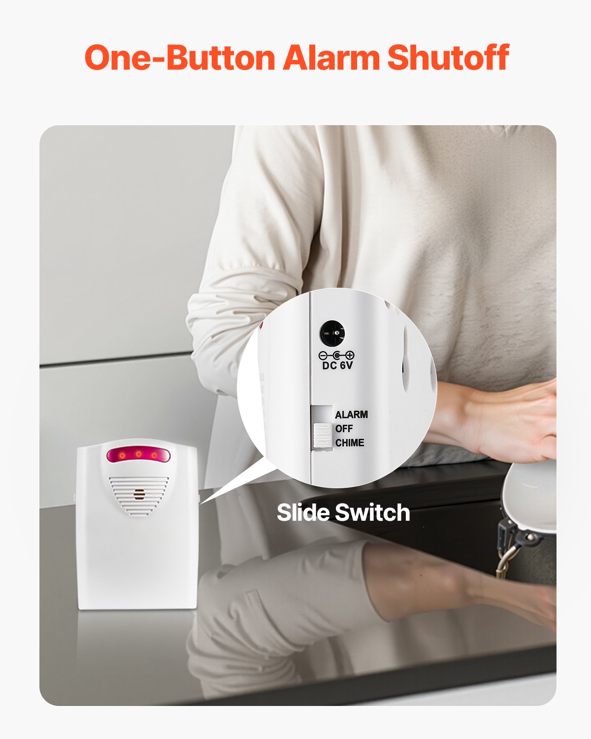 Bed Alarm System for Elderly Adults 14 x 30 in Wireless Sensor Pad with Pager