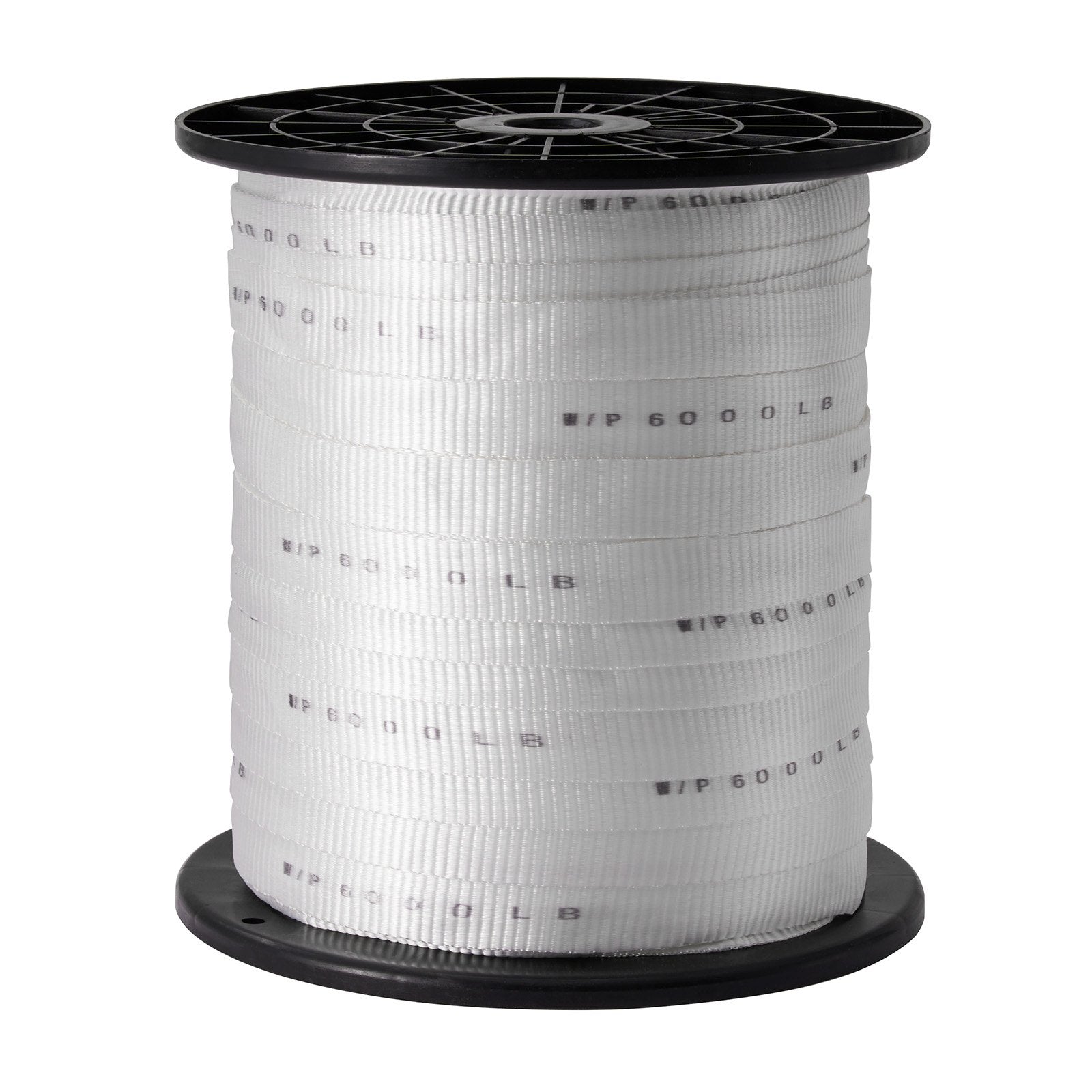 Polyester Pull Tape 2.5cm x 160.9m Mule Tape 2722kgf Cable Pulling White