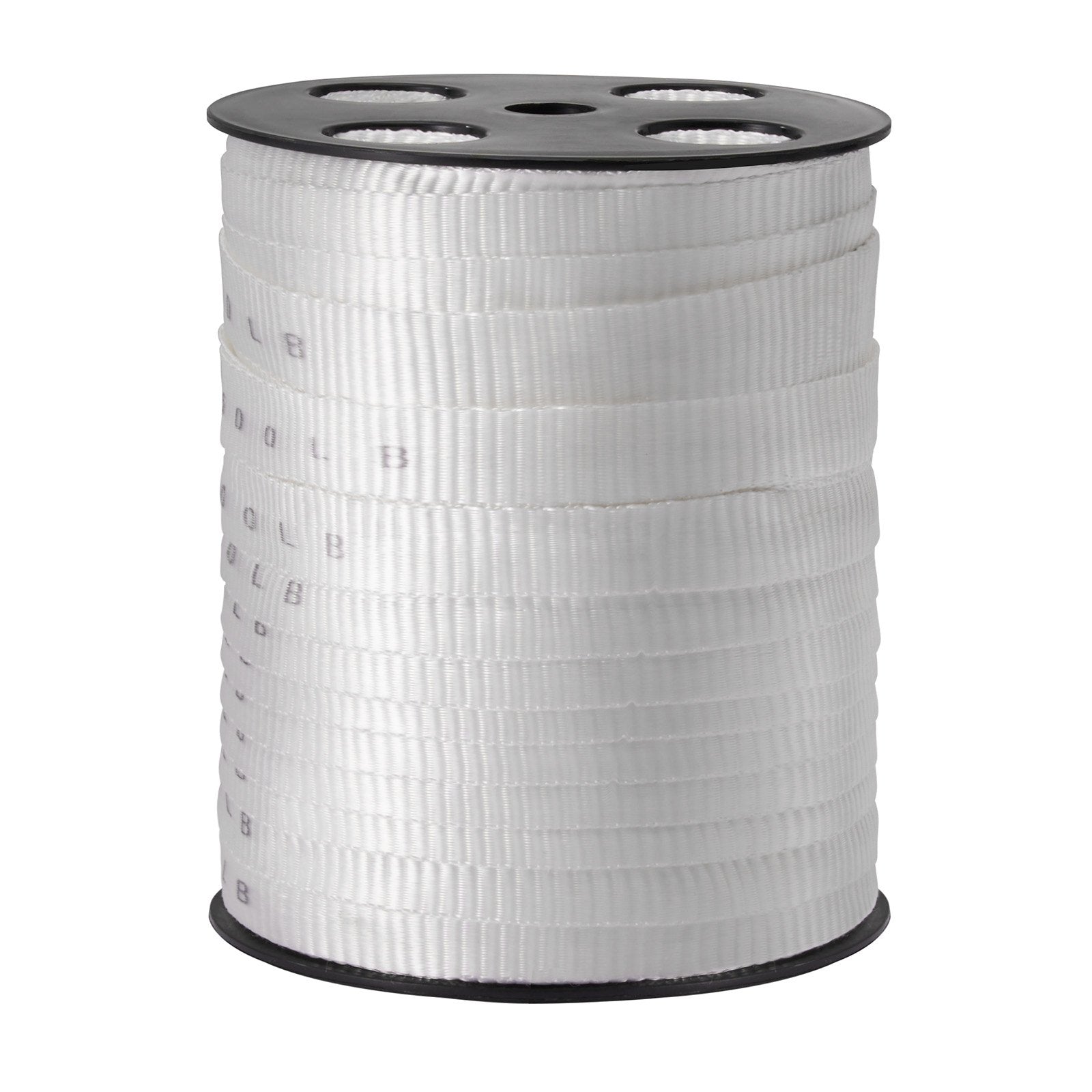 Polyester Pull Tape 1.9cm x 80.8m Mule Tape 1134kgf Tensile White