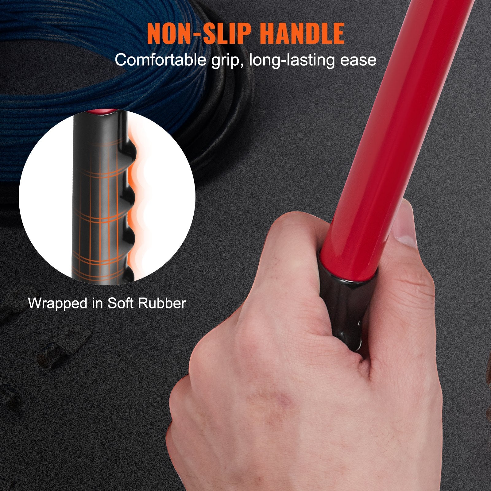 Battery Cable Lug Crimping Tool 10-1/0AWG with Cutter Terminals Heat Shrink