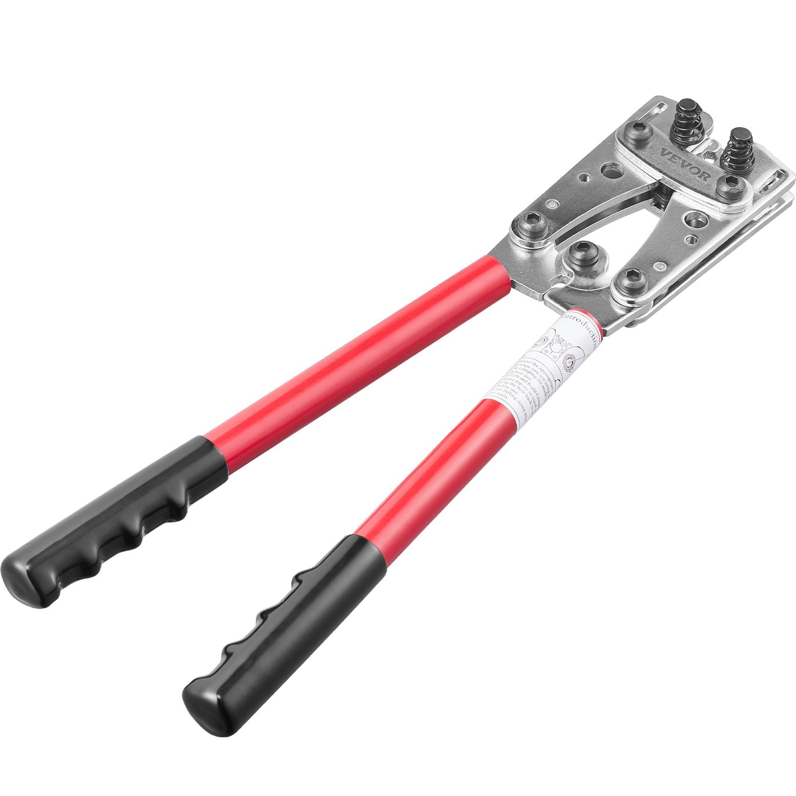 Battery Cable Lug Crimping Tool 10-1/0AWG with Cutter Terminals Heat Shrink