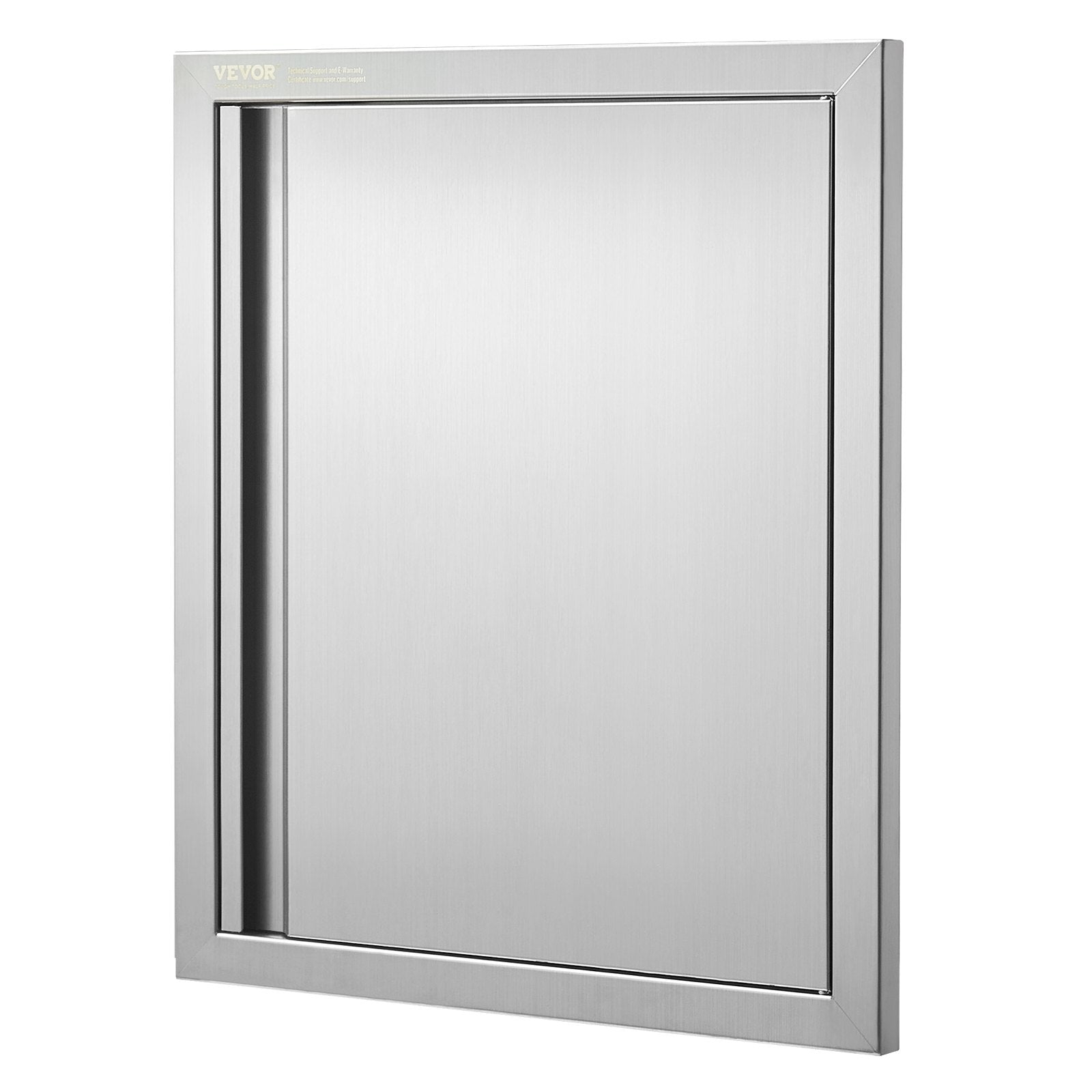 BBQ Access Door 457x533mm Single Stainless Steel Flush Mount Recessed Handle