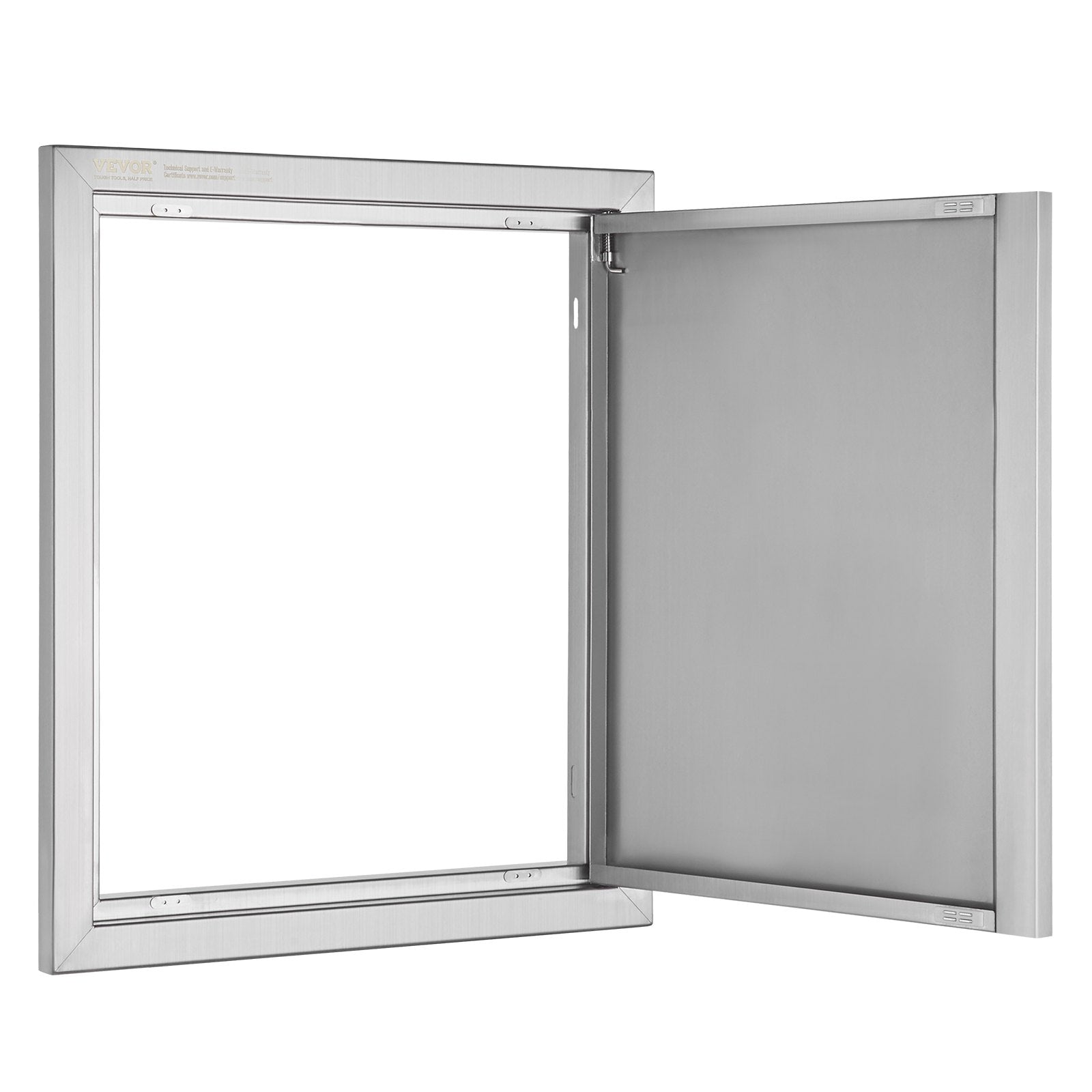 BBQ Access Door 457x533mm Single Stainless Steel Flush Mount Recessed Handle