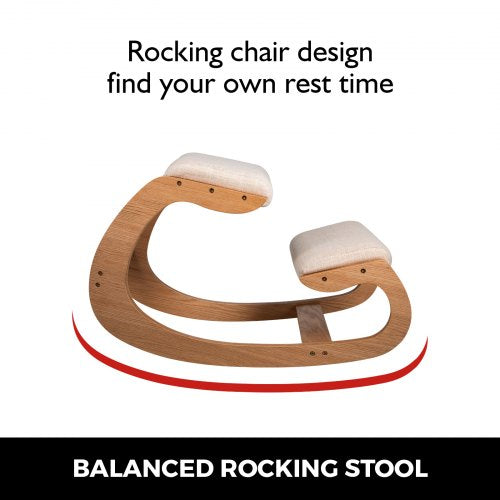 VEVOR Ergonomic Kneeling Chair Heavy Duty Office Stool for Better Posture