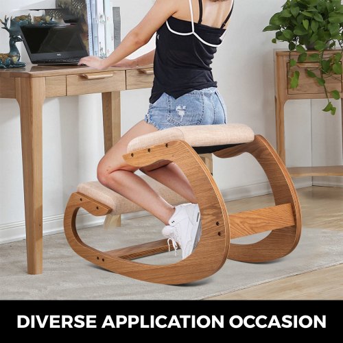 VEVOR Ergonomic Kneeling Chair Heavy Duty Office Stool for Better Posture