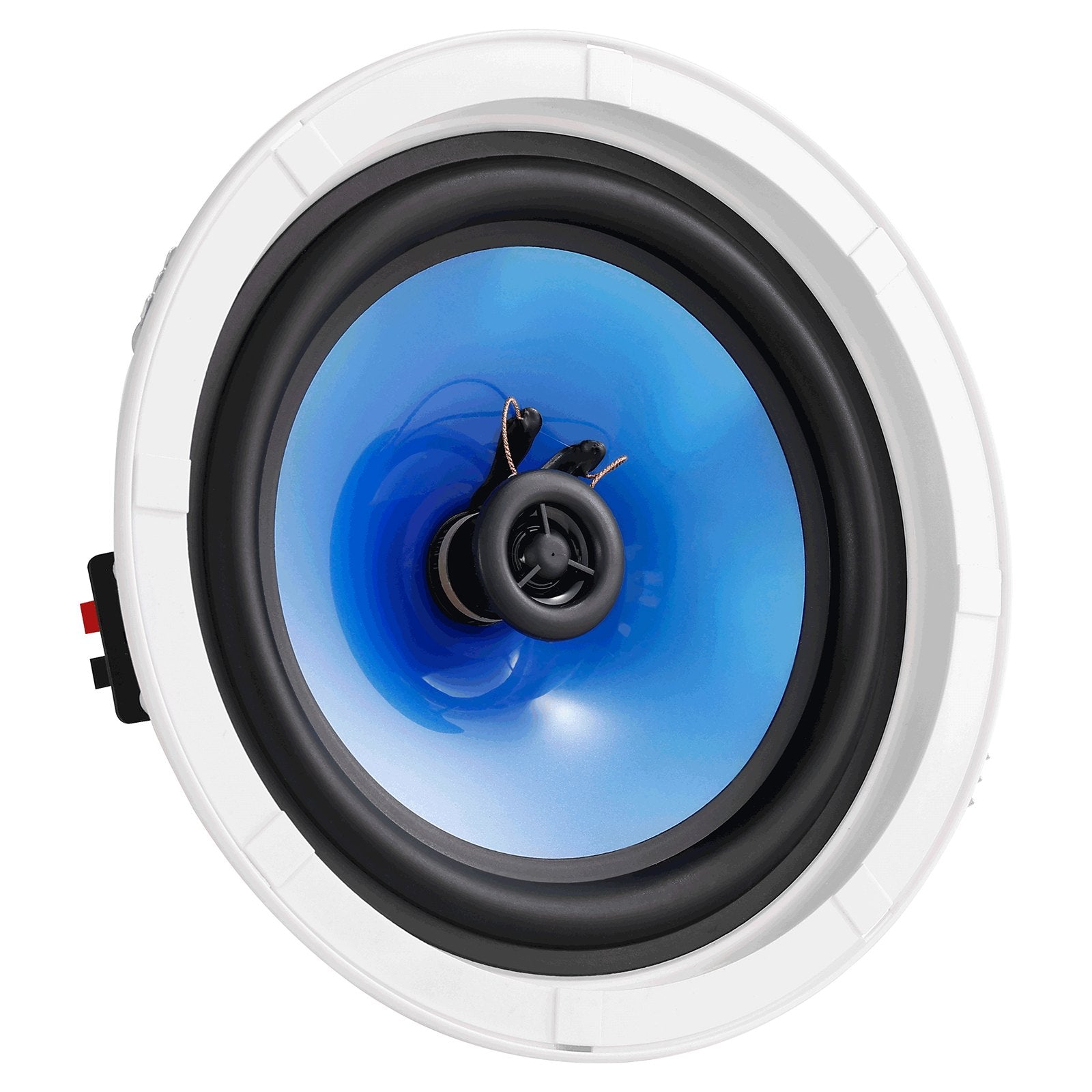 2PCS 203.2mm In-Ceiling Speakers 50W 8Ω Flush Mount Home Audio